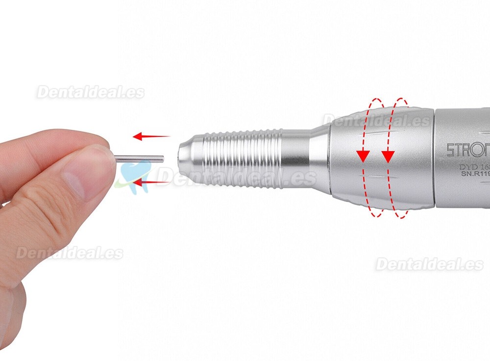 STRONG 120II Micromotor para Laboratorio Dental con Pieza de Mano 35000 RPM